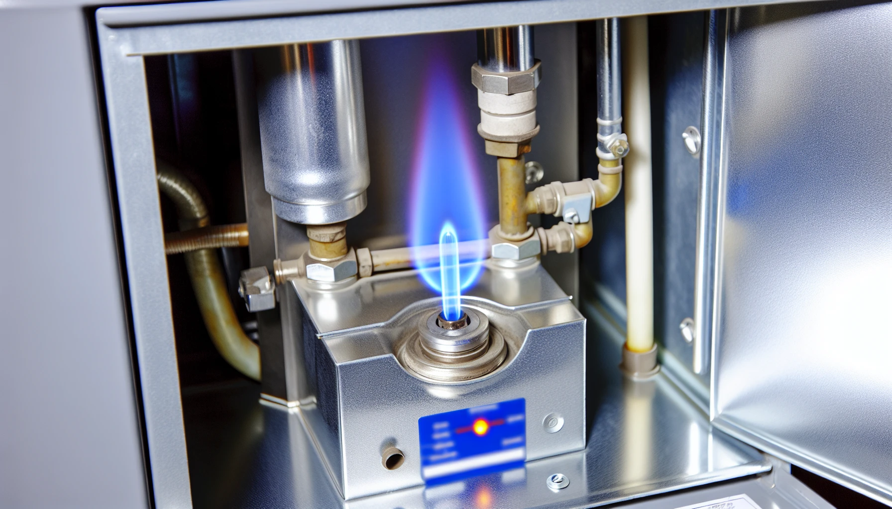 Maintaining a gas furnace pilot light and smooth furnace operation